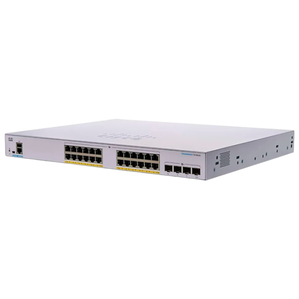 Switch Cisco CBS350-24FP-4X Light Gray photo 1