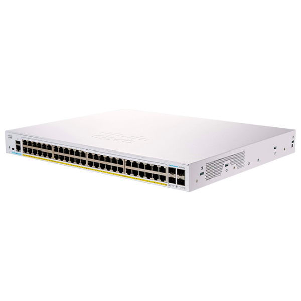 Switch Cisco CBS350-48T-4X Light Gray photo 1