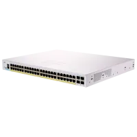 Коммутатор Cisco CBS350-48T-4X Светло Серый