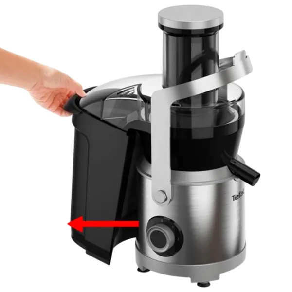 Storcator de fructe Tefal ZE660D10 Centrifugă / 1000 W / Silver Black photo 4