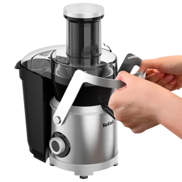Storcator de fructe Tefal ZE660D10 Centrifugă / 1000 W / Silver Black photo 5