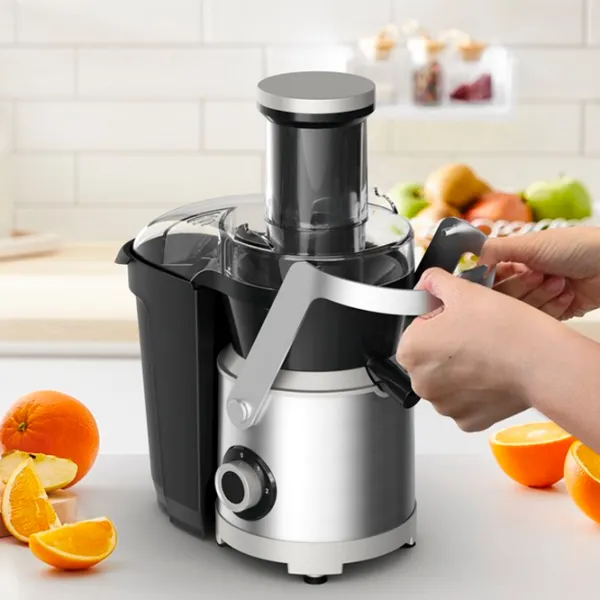 Storcator de fructe Tefal ZE660D10 Centrifugă / 1000 W / Silver Black photo 11