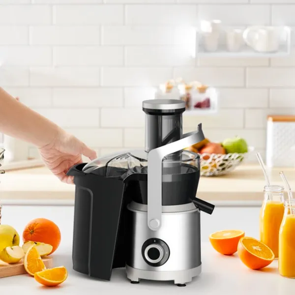 Storcator de fructe Tefal ZE660D10 Centrifugă / 1000 W / Silver Black photo 12