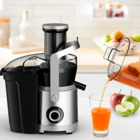 Storcator de fructe Tefal ZE660D10 Centrifugă / 1000 W / Silver Black photo 14