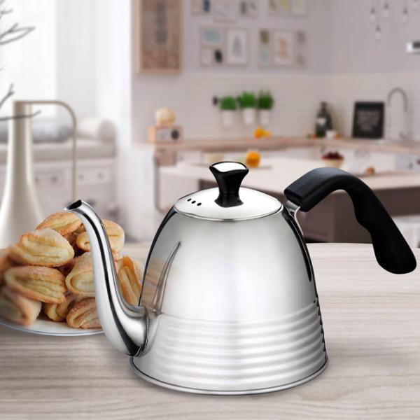 Чайник Maestro MR-1315-tea 1.1л Нержавеющая сталь / Пластик / Серебряный photo 4