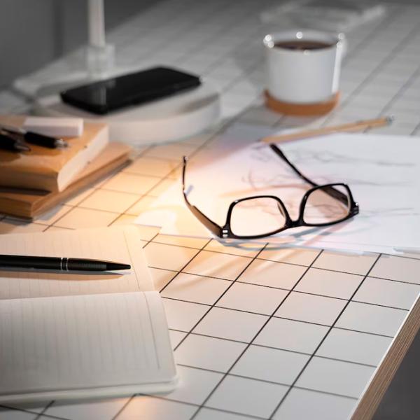 Офисный стол Ikea Lagkapten/Alex ДСП/ Антрацит photo 2