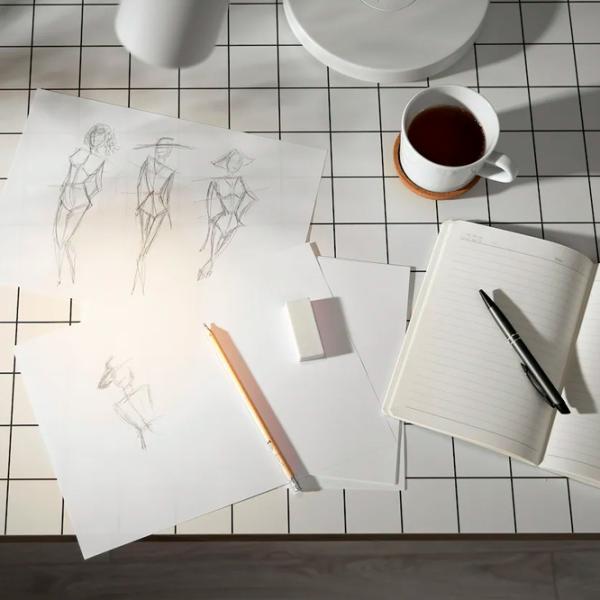 Офисный стол Ikea Lagkapten/Alex ДСП/ Антрацит photo 4