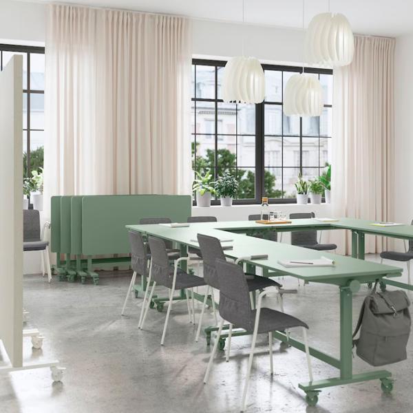 Офисный стол Ikea Mittzon ДСП/ Зеленый photo 3