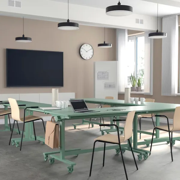 Офисный стол Ikea Mittzon ДСП/ Зеленый photo 4