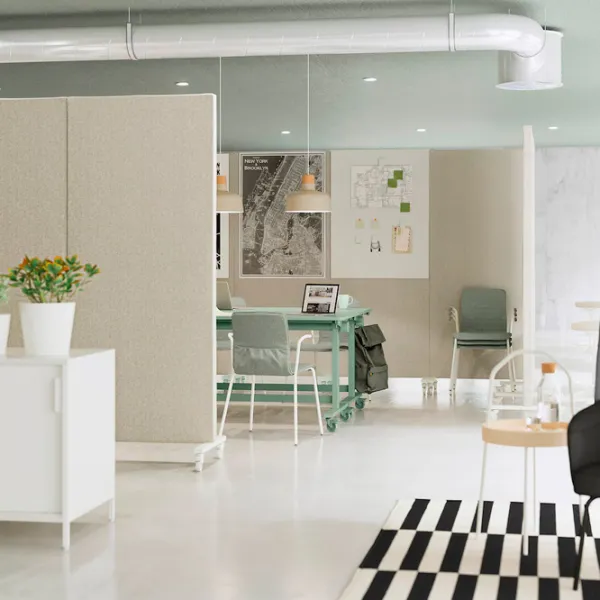 Офисный стол Ikea Mittzon ДСП/ Зеленый photo 5