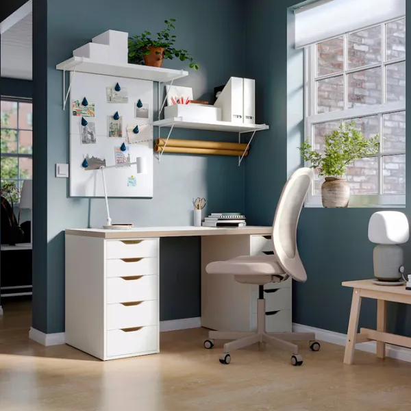 Masă de birou Ikea Lagkapten/Alex MDF/ Anthracite photo 2