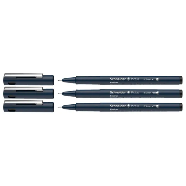 Set de pixuri Schneider Fineliner Pictus Cantitatea în set - 3 photo 1