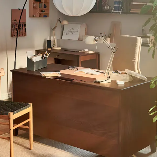 Офисный стол Ikea Idanas ДСП/ Коричневый photo 4