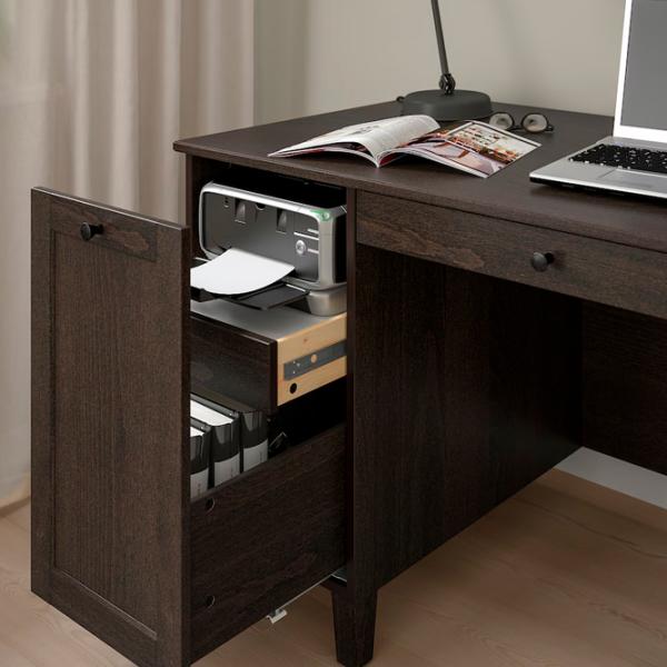 Офисный стол Ikea Idanas ДСП/ Коричневый photo 5