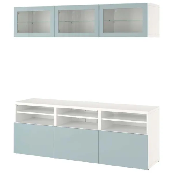 Гостиная Ikea Besta Модульная / White photo 1 Гостиная Ikea Besta Модульная / White photo 1