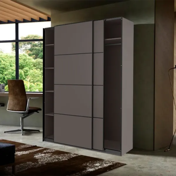 Dulap Ikea Pax/Mehamn 150 x 66 x 236 / DSP / Gri închis photo 3