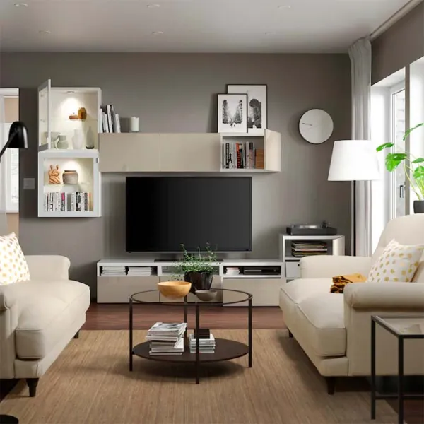Living Ikea Besta Modulară / White photo 5 Living Ikea Besta Modulară / White photo 5