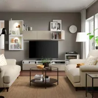 Living Ikea Besta Modulară / White photo 5