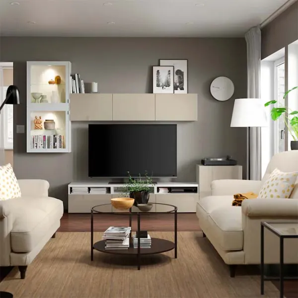 Living Ikea Besta Modulară / White photo 6 Living Ikea Besta Modulară / White photo 6