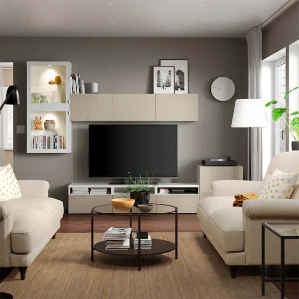 Living Ikea Besta Modulară / White photo 6 Living Ikea Besta Modulară / White photo 6