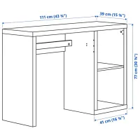 Офисный стол Ikea Kallax МДФ/ Дуб Сонома photo 7