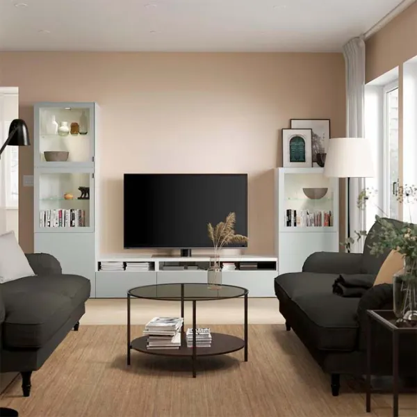 Living Ikea Besta Modulară / White photo 2 Living Ikea Besta Modulară / White photo 2