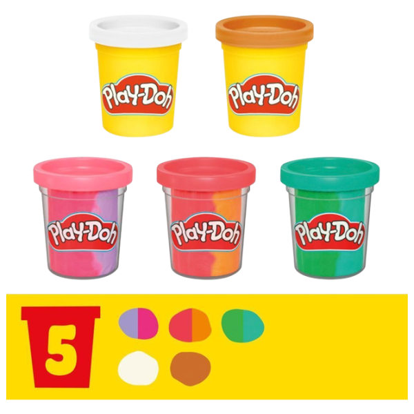 Настольная игра Hasbro Play-Doh Rainbow SwirlIice Cream 3+/ Развитие photo 2