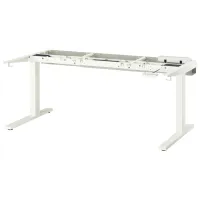 Офисный стол Ikea Mittzon МДФ/ Черный photo 3