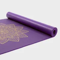 Коврик для фитнеса Bodhi Yoga Rishikesh Premium Golden Mandala 4.5 мм 183 x 60 x 4.5 мм / ПВХ photo 3