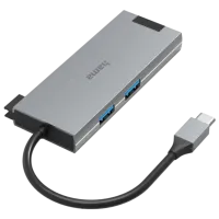 Адаптер Hama 200109 USB Type-C / Серый
