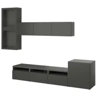 Гостиная Ikea Besta Модульная / Dark grey