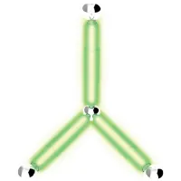 Конструктор Happy People Glowstix Магнитный/ Зеленый photo 4