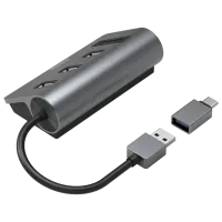 Адаптер Hama 200140 USB Type-A / Серый photo 2