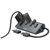 Адаптер Hama 200140 USB Type-A / Серый photo 3