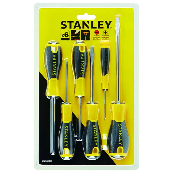 Набор отвёрток Stanley STHT0-60208 Количество в наборе: 6 photo 5 Набор отвёрток Stanley STHT0-60208 Количество в наборе: 6 photo 5