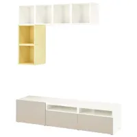 Гостиная Ikea Besta/Eket Немодульная / White