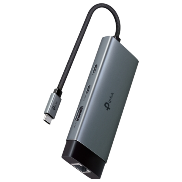 Адаптер TP-Link UH6120C USB Type-C / Серый photo 1 Адаптер TP-Link UH6120C USB Type-C / Серый photo 1