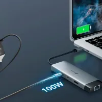 Адаптер TP-Link UH6120C USB Type-C / Серый photo 7