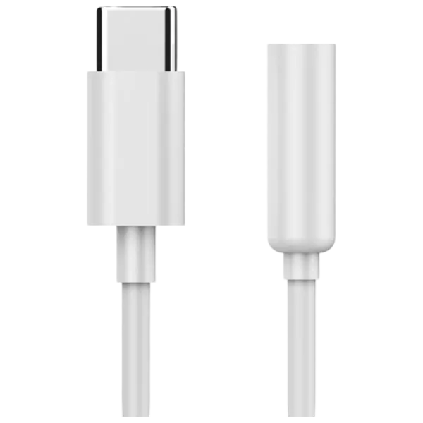 Аудио кабель Cablexpert USB Type-C + 3.5 mm 0.1 м / Белый photo 2