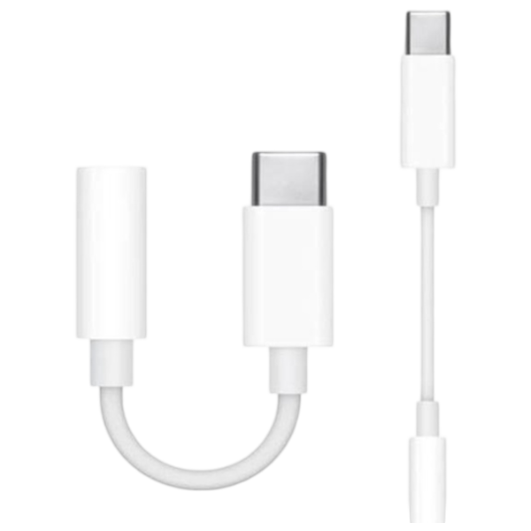 Аудио кабель Cablexpert USB Type-C + 3.5 mm 0.1 м / Белый photo 3