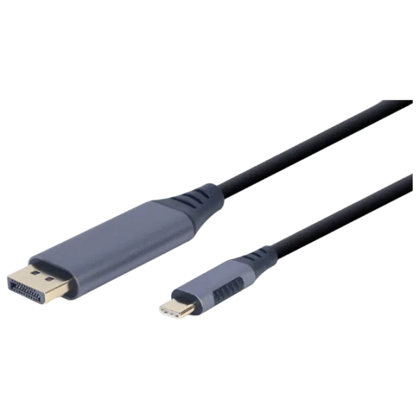 Кабель видео Cablexpert USB Type-C + DisplayPort 1.8 м / Черный photo 1