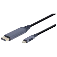 Cablu video Cablexpert USB Type-C + DisplayPort 1.8 m / Black