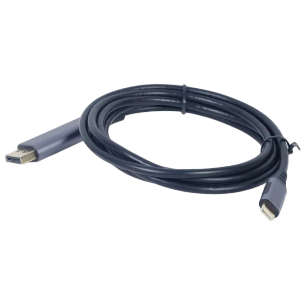 Кабель видео Cablexpert USB Type-C + DisplayPort 1.8 м / Черный photo 2