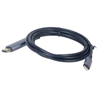 Cablu video Cablexpert USB Type-C + DisplayPort 1.8 m / Black photo 2
