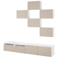 Гостиная Ikea Besta/Lappviken Модульная / White