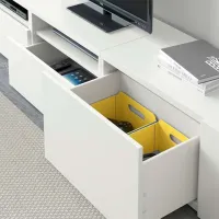 Living Ikea Besta/Lappviken Modulară / White photo 4