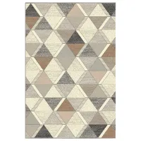 Ковер Covoare Ungheni Soho Beige Grey / Фризе