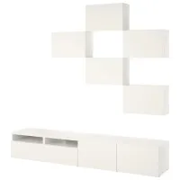 Гостиная Ikea Besta/Lappviken Модульная / White