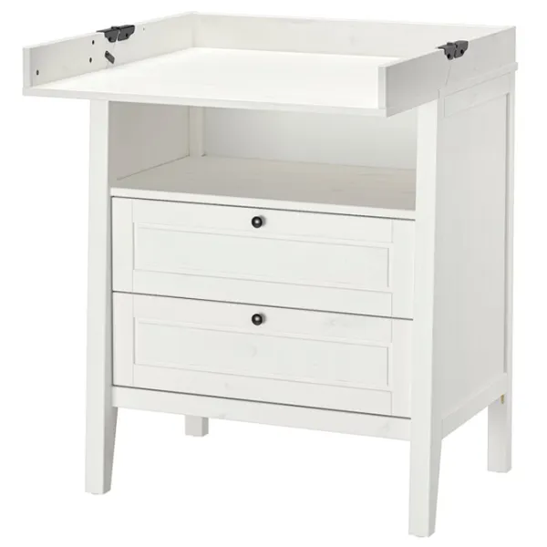 Пеленальный столик Ikea Sundvik  Унисекс / 0+ / Белый photo 1