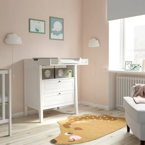 Пеленальный столик Ikea Sundvik  Унисекс / 0+ / Белый photo 2